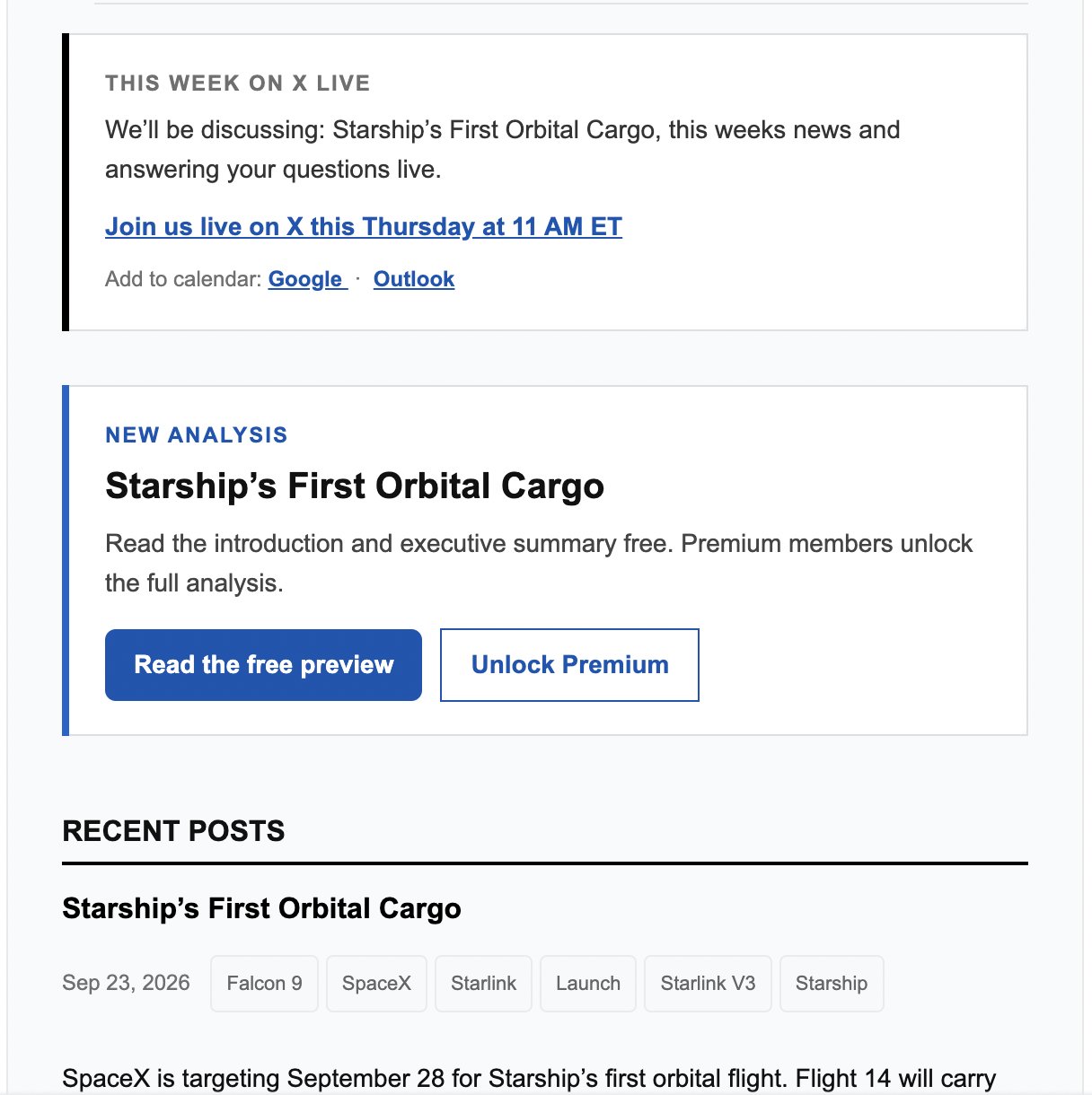 Big update to Mach33 weekly newsletter just dropped today. much improved readability while increasing the value add…