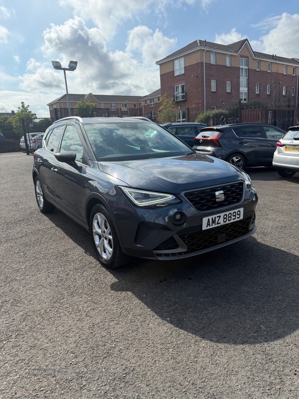 heathmoral48006's tweet photo. 2023 SEAT Arona 1. 0 TSI 110 FR 5dr 
£13, 495 
Satnav, Bluetooth, full service history 
10, 385 miles | 1L petrol | Manual 
6-month warranty 
Part exchange welcome 
Carrickfergus, Antrim, BT38 8WP https://t.co/feSWo1cnSm