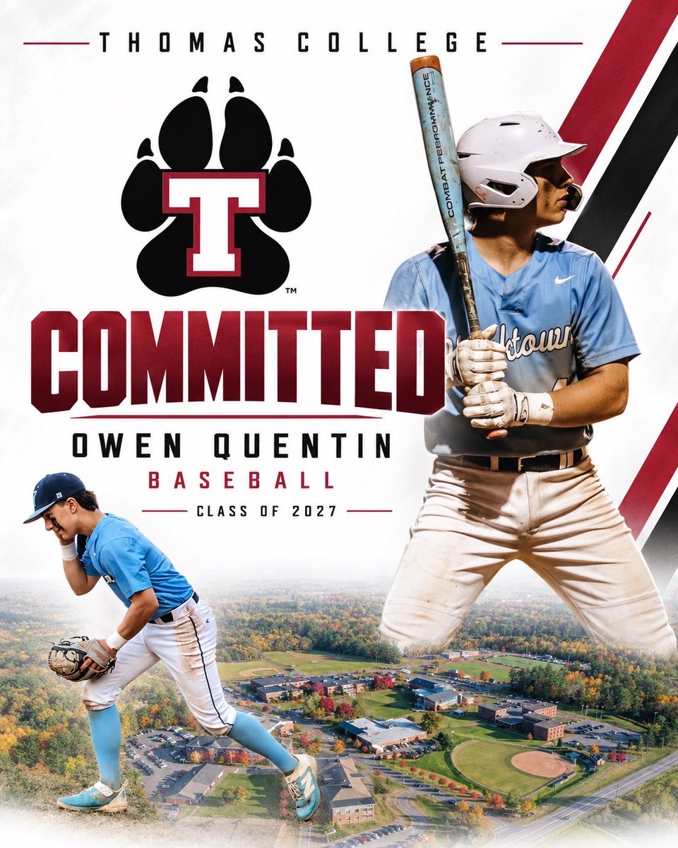 OwenQuenti31979's tweet photo. Thomas ‘31
Thank you to all my family, coaches and friends who made this possible. I would also like to give a special thanks to Coach Dippner for the opportunity.
#goterriers
@chrischiuch
@1NM_Baseball
@coachdippner
@YorktownBSB
@PrimeTimeBSBLL https://t.co/771zMXNaTo