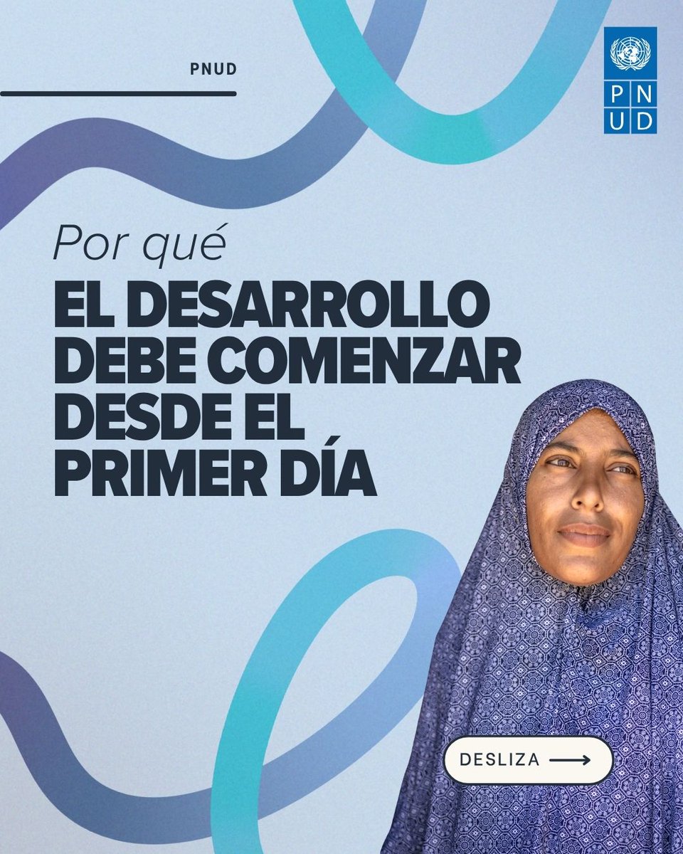 PNUDCuba's tweet photo. Las crisis no terminan cuando cesa la emergencia. 

Más de 250 millones de personas necesitan ayuda humanitaria y la financiación global cayó un 23 % en 2025. 

El desarrollo debe comenzar desde el primer día.

👉https://t.co/86wAoo2Kkv https://t.co/CUzpnvJtmc