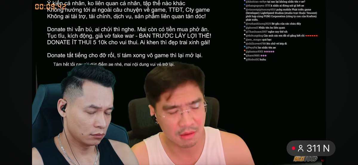 tindtry024's tweet photo. @Minsocute33 một cô nàng streammer nào đó 500 viewers var với 311.000 viewers trực tiếp https://t.co/0cgKzLAytQ