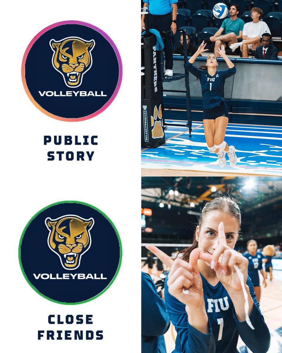 FIUVolleyball's tweet photo. it’s close friends dawg, it’s lit 🤣 https://t.co/xtjtVRXXWm
