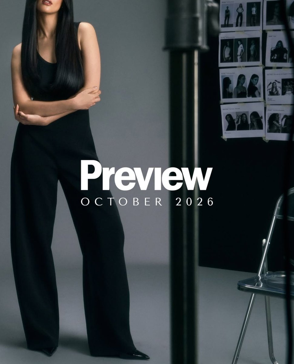 pollenhues's tweet photo. "new chapter. bigger ambition. a clearer sense of what she wants." oh, i know her alright

she's a cover girl once again and this time for preview 🖤

#LizaSoberano https://t.co/zA8IaD0fPC