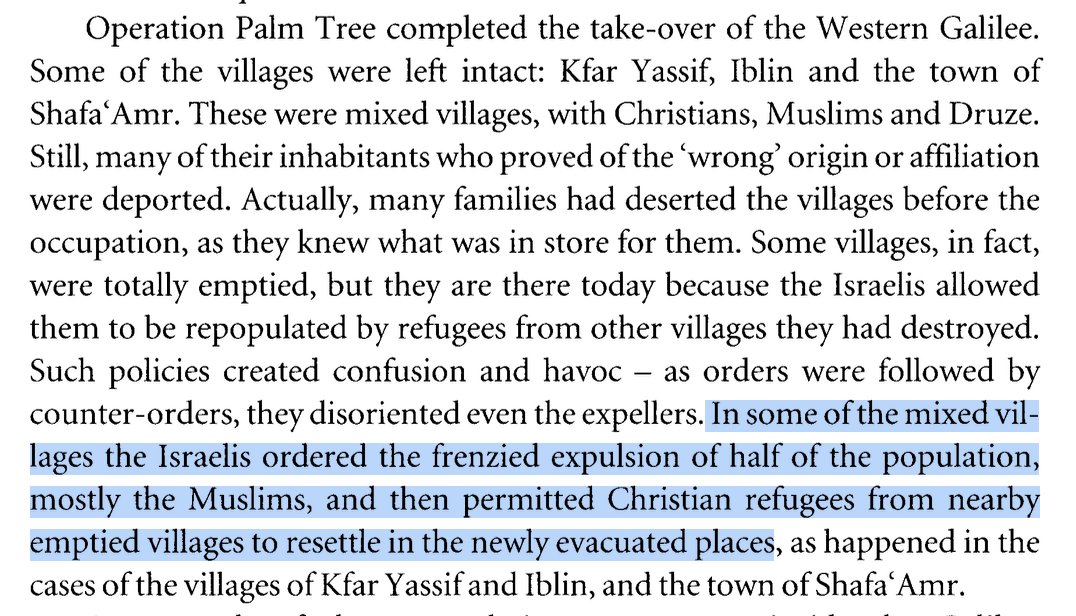 _ZachFoster's tweet photo. In 1948, it is not generally appreciated that the Jewish militias and Israeli army specifically targeted Muslim Palestinians. They expelled plenty of Palestinian Christians too, but they were especially vicious with Palestinian Muslims. https://t.co/i9hUMBCvo6 https://t.co/tovqZCaFPc