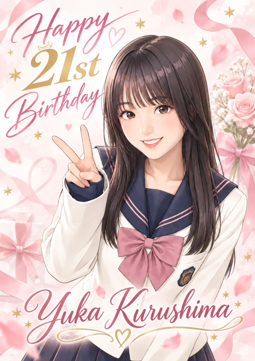 294_SR's tweet photo. くるくる🌀21歳のお誕生日おめでとう🎂
拡大版！？のミニ抱負🌈ありがと！
何ごとも楽しめる一年でありますように🙏

#久留島優果🌀 #久留島優果生誕祭2026🌀 
#君に届けくるくるJUMP🌀 https://t.co/WnYBuIbaZX