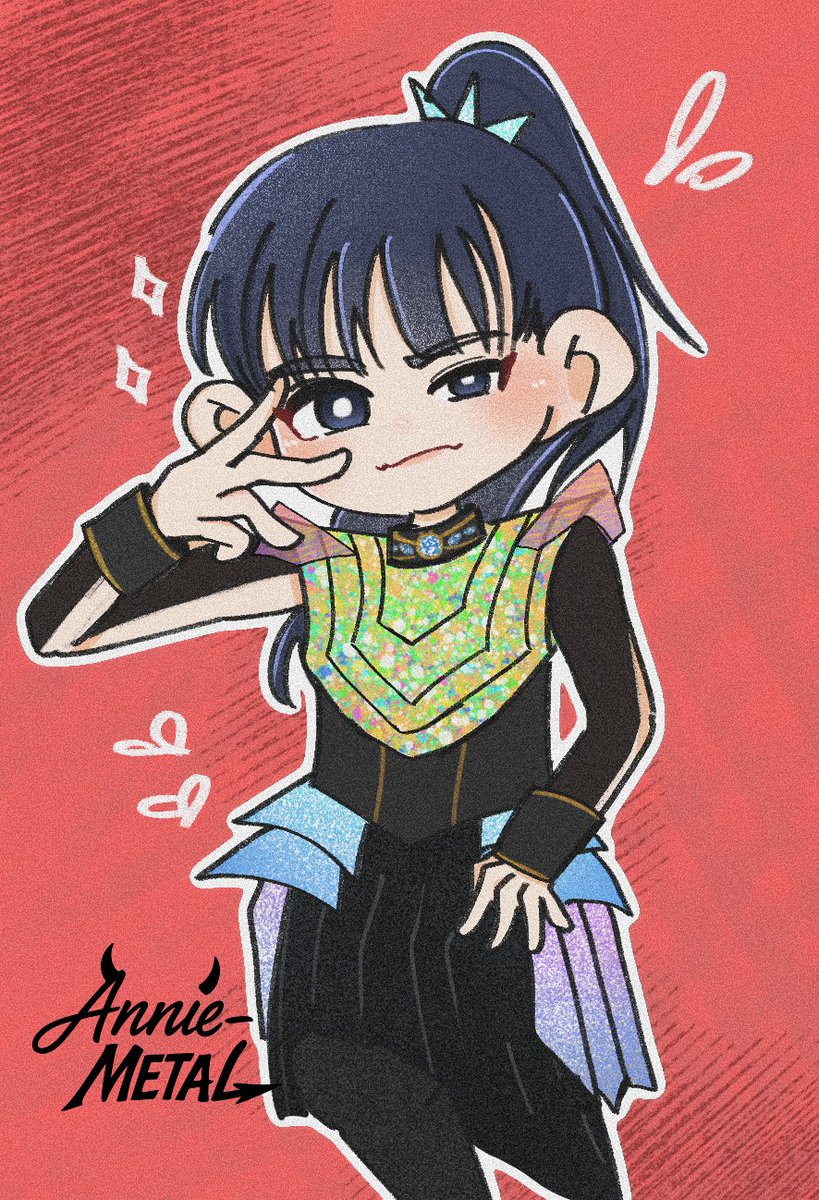 annie_metal_TW's tweet photo. ギャルっぽいピース ✌🏻
#babymetal_fanart #SUｰMETAL #BABYMETAL https://t.co/fRN9sbM3zY