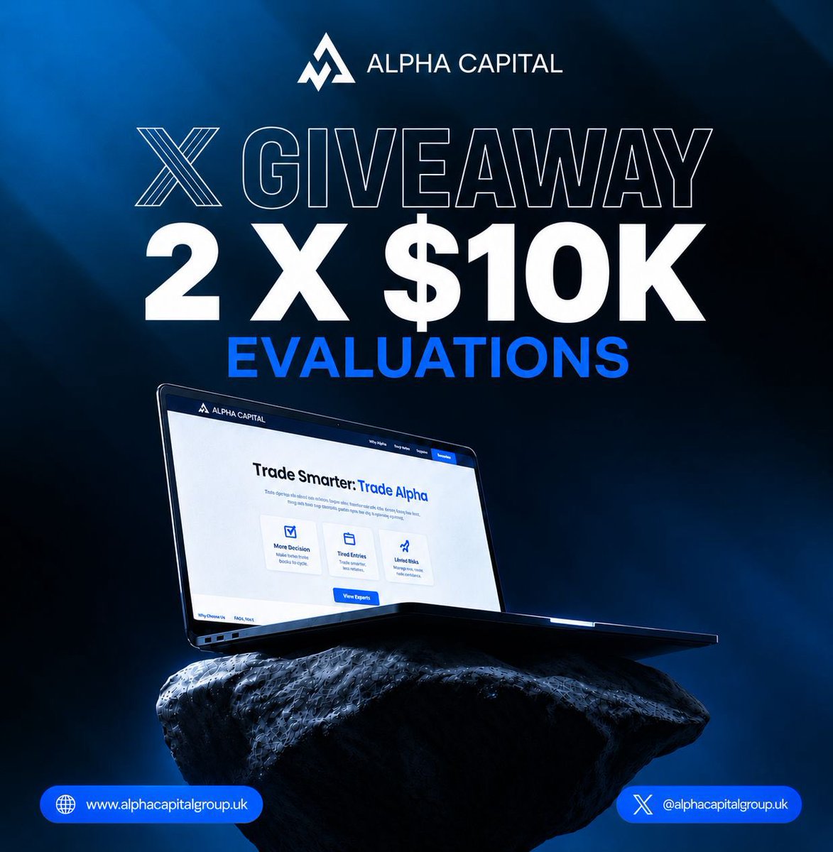 SGMJNR's tweet photo. 🎁$20k CHALLENGE GIVEAWAY 🎁

Prizes 2x10k 🎁

To enter follow 

1. @SGMJNR @Idpthinkers @KrixxBanks @AlphaCapitalUK 

2. Like &amp; Repost tag 3 traders not influencers 
3.Join telegram https://t.co/7NuKpbEAS3

Winners in 72 hours https://t.co/iQu7gxsolb