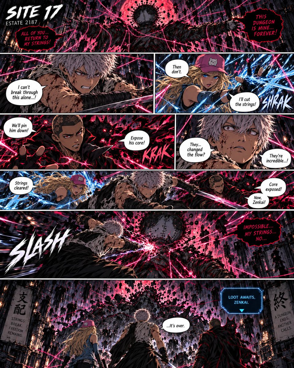vojnicko's tweet photo. OMEN: FILD ZERO
Chapter 2 
Part 2

$OMEN https://t.co/a5stOPjZLs