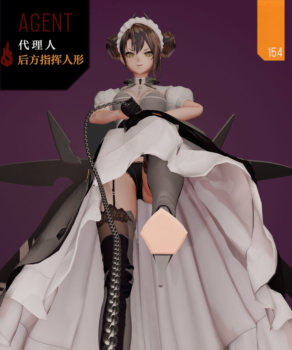 S4metyB's tweet photo. Who's a good boy here? Listen to her orders!
#Art #3D #Blender #Girls_Frontline https://t.co/zRRBFFE3o0