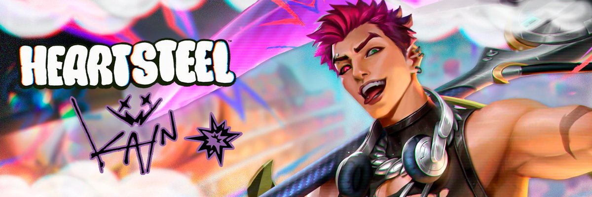 J0ker_LoL's tweet photo. New Heartsteel skins which means...
Heartsteel headers of each member!🎧
✨FREE to use!
✨Feel free to share!
✨K'sante &amp; Sett will be in the comments

#LeagueOfLegends #ArtofLegends #Heartsteel #LiveMyLife #Aphelios #Ezreal #Kayn #Ksante #Sett #Yone https://t.co/sLozjSzheQ