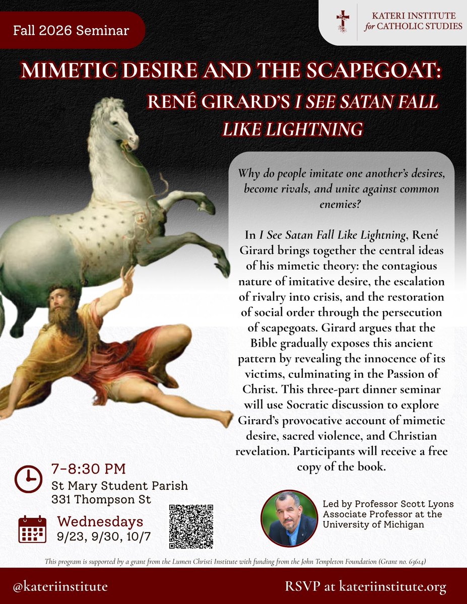 Kateri_Inst's tweet photo. Reminder that this seminar with Professor Scott Lyons starts tonight! https://t.co/0NLoxAmk15