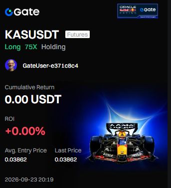 c___f___b's tweet photo. Hey $KAS holders. Let's play a game, I've started longing your coin, are you joining? Hit retweet if you are or do nothing if you are chickening out.