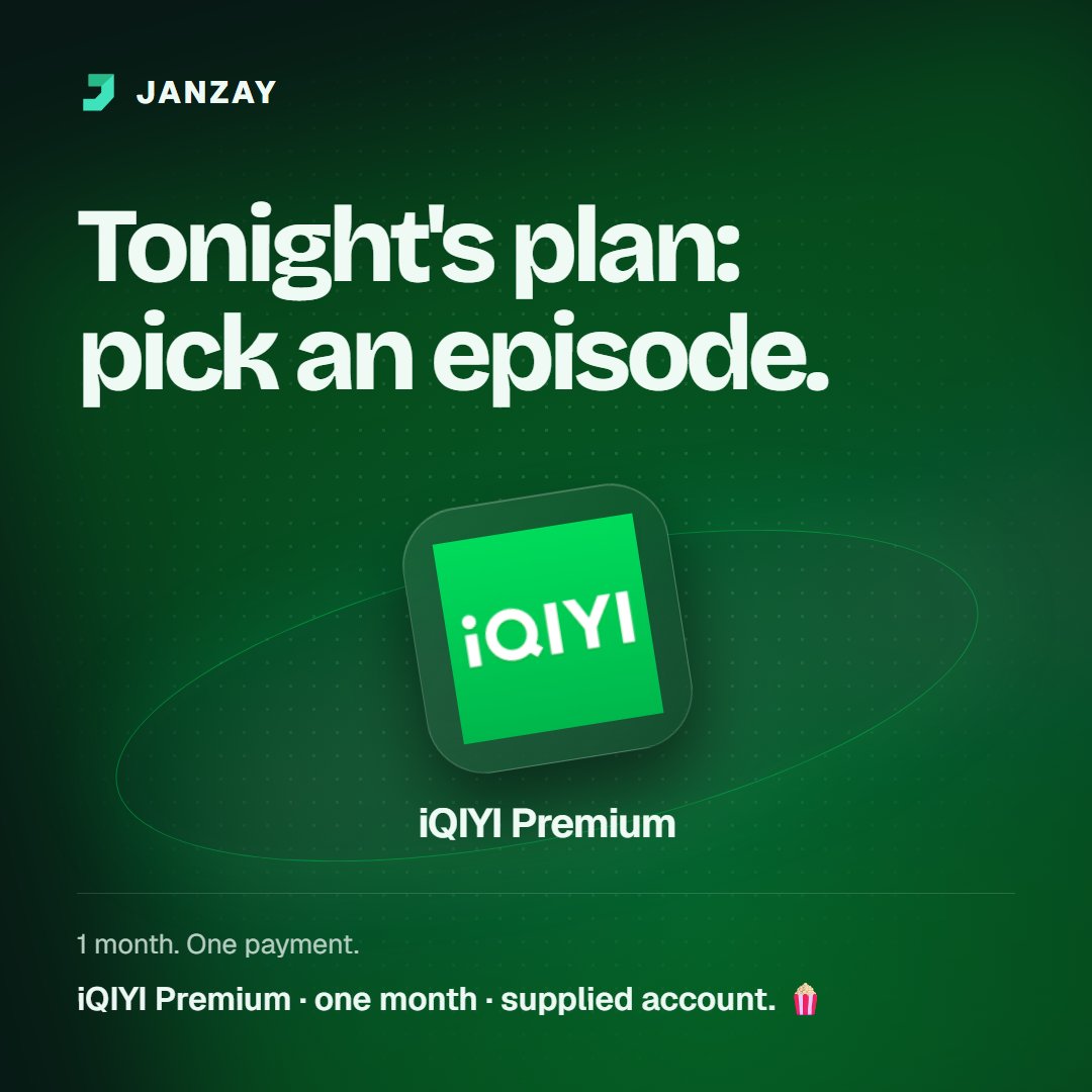 janzay_digital's tweet photo. 🍿 Make tonight a drama night!

📺 iQIYI Premium supplied account
🗓️ One month • 💸 $5.99
📱 One simultaneous viewer

Get the offer 👇

https://t.co/CCX31XyklK

#iQIYI #Streaming https://t.co/kJVSoZqwY8