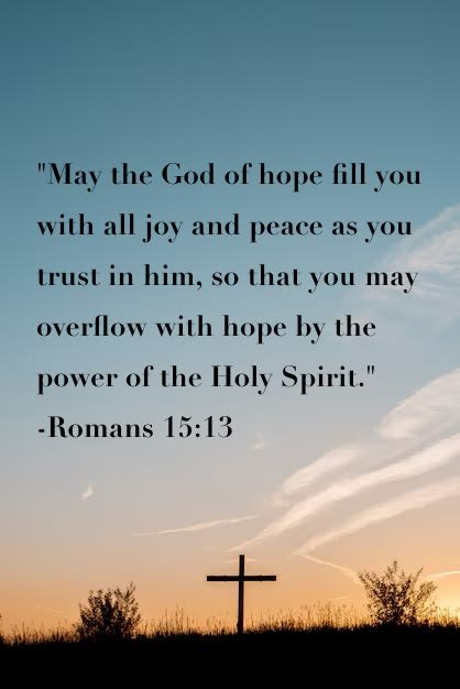 christ_the_son's tweet photo. Romans 15:13 https://t.co/R01McwBui1