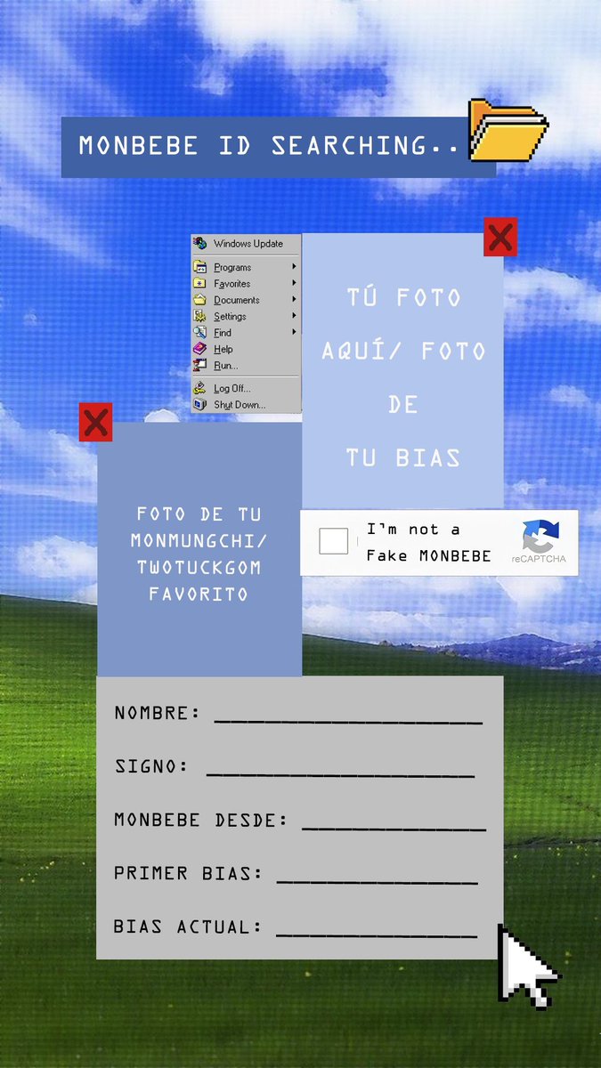 MonweneeArg's tweet photo. Tercer día de la MONBEBE WEEK 🎊
Hoy pueden hacer su #MONBEBEID 🪪
Le dejamos el template y un ID de ejemplo 👯♀️
#몬스타엑스 #MONSTA_X #MonstaXUntilWeDie #UnionMonbebe https://t.co/1LRMJ0D4v9