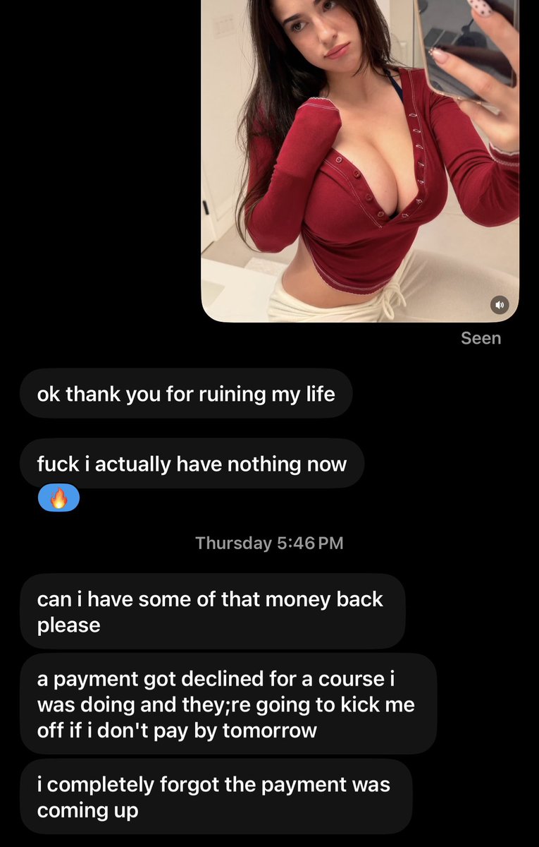 ScamDaddyG's tweet photo. I don’t care what happens to you 😇

Edge yourself till you’re braindead 🥵
Make life ruining decisions. https://t.co/3ml3w5oos9