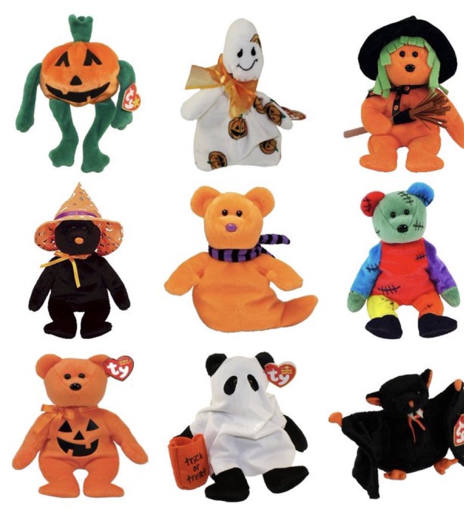 horrorsthetics's tweet photo. halloween beanie babies 🧡 https://t.co/ySbf5qgQEh