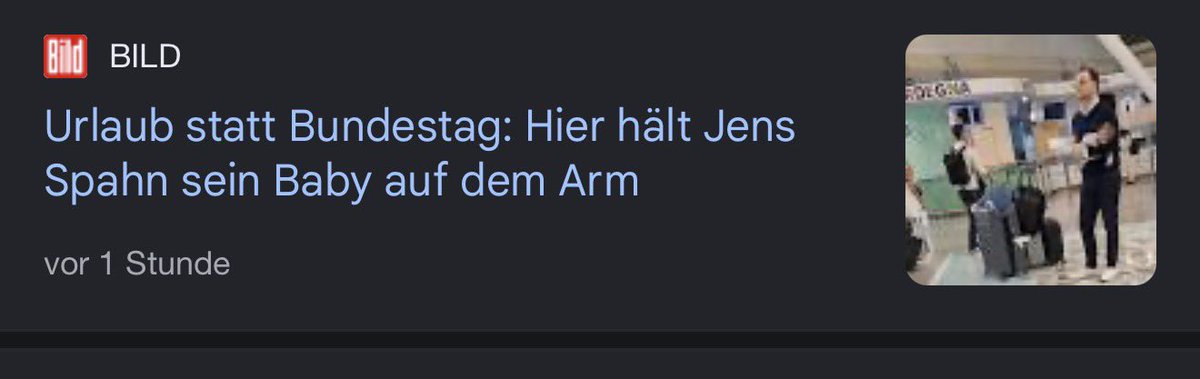 PaulaPiechotta's tweet photo. Jens Spahn war heute wegen Krankheit nicht im Haushaltsausschuss. Die BILD schrieb vor einer Stunde aber, er sei im Urlaub. Jetzt ist der Text wieder offline. Wird sich sicher aufklären. https://t.co/IOraXAZoa8