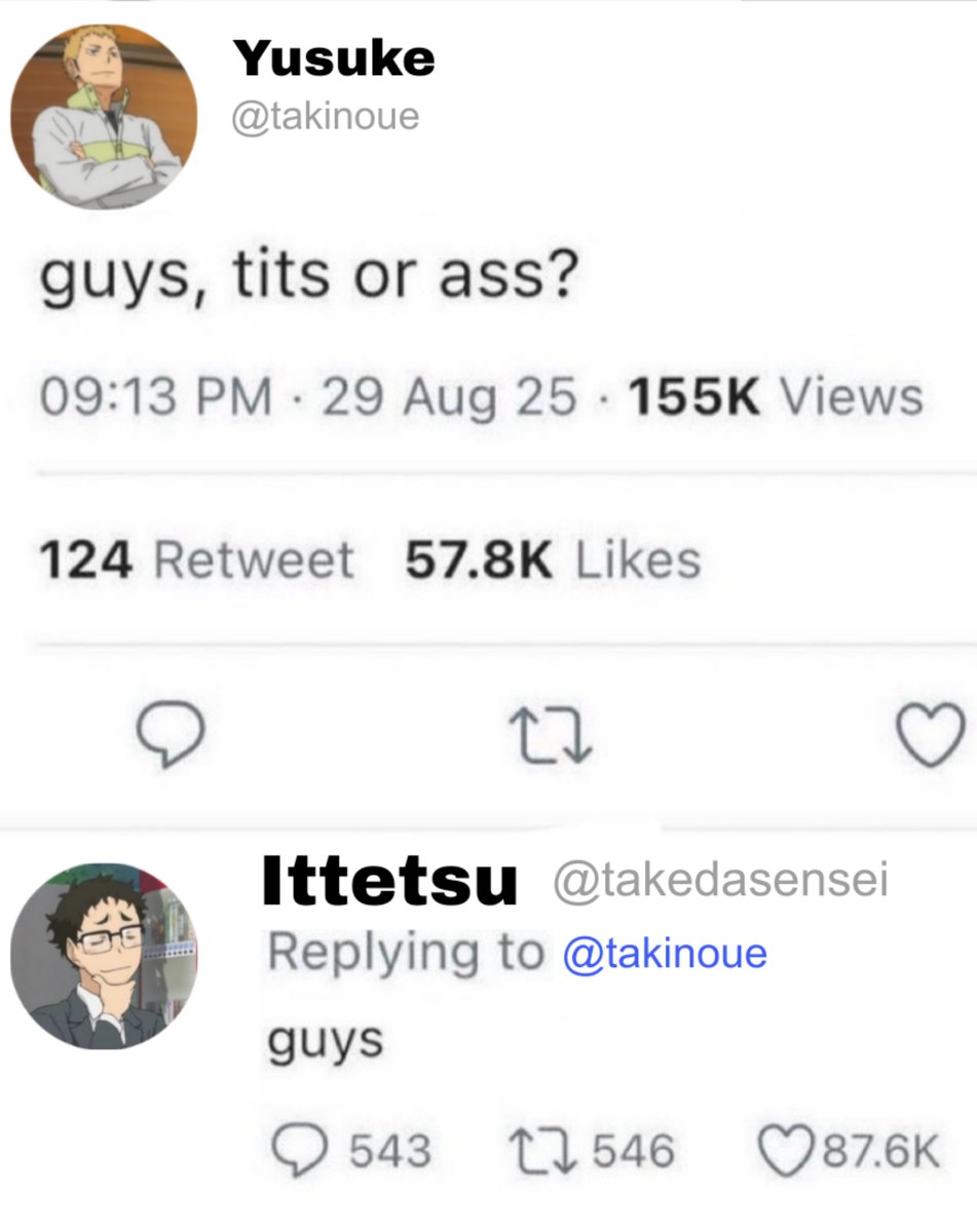 ittetsuhugs's tweet photo. #haikyuu ❓ https://t.co/VVN6Kghywm