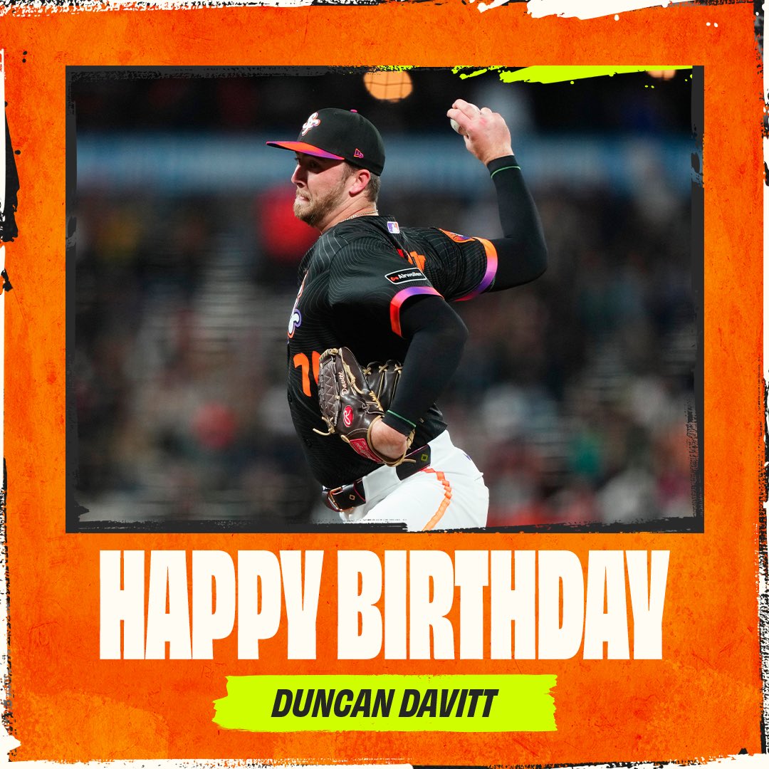 Birthday graphic for Davitt