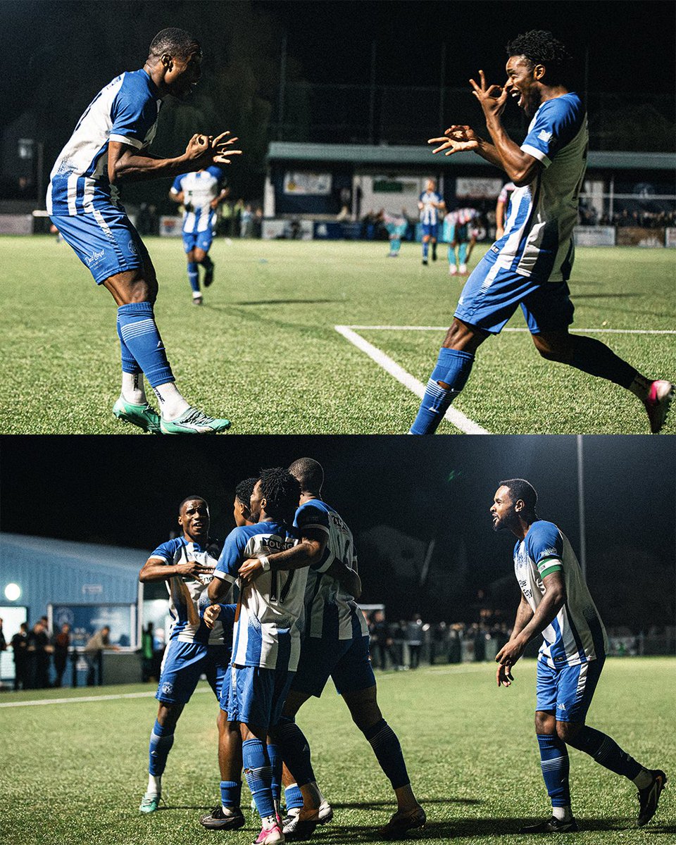 HerneBayFC's tweet photo. 𝓞ℋ, 𝓦ℋ𝓐𝑇 𝓐 𝓝𝓘𝓖ℋ𝑇! 🎶

📸 | @KiransVisuals 

#HBFC | #WeAreTheBay https://t.co/1s78JWmPSb