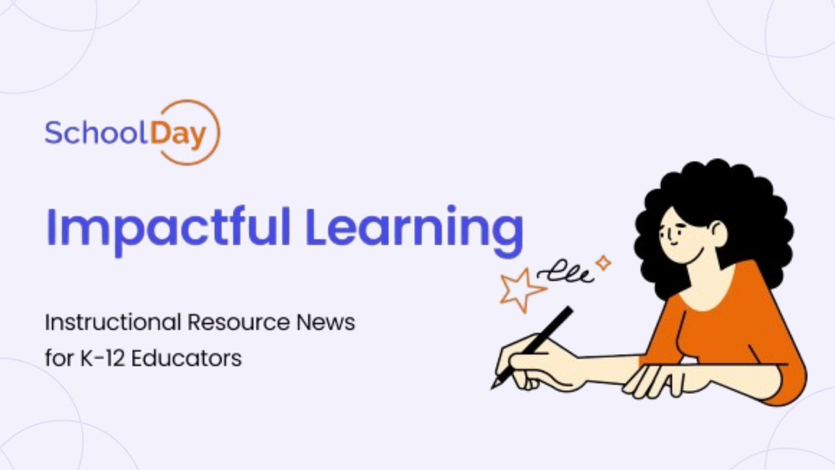 SchoolDayInc's tweet photo. Teacher retention, meaningful coaching, AI, and edtech overload are all part of this week’s Impactful Learning. Explore resources for building stronger learning environments and supporting educators.

https://t.co/JBpz2sD2Tm

#K12 #Education https://t.co/VPXVoYXMNG