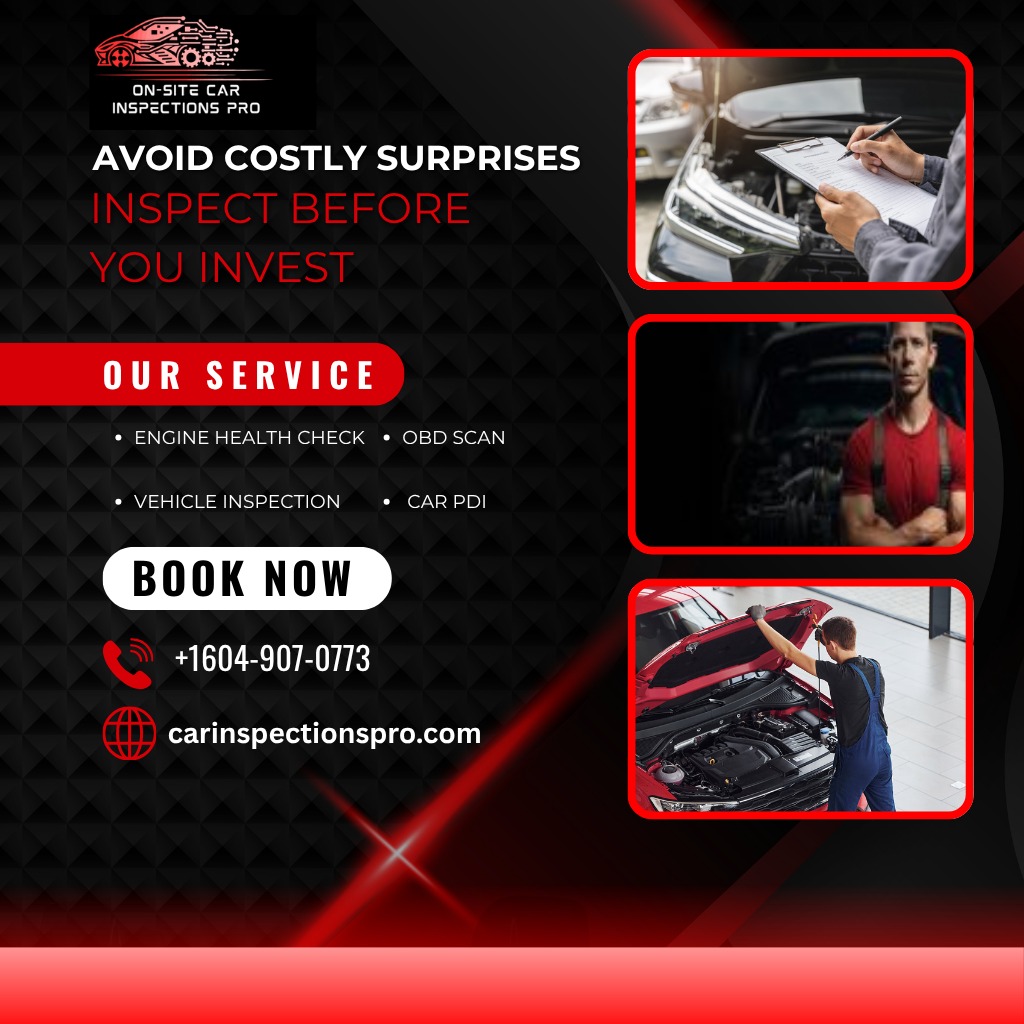 marydavis29633's tweet photo. Protect your investment before you buy. Get a professional used car inspection and make a smart decision. Engine, brakes, suspension, diagnostics, and a full report. Serving Vancouver, Burnaby, Richmond, and Surrey. https://t.co/CTzt6HvK31