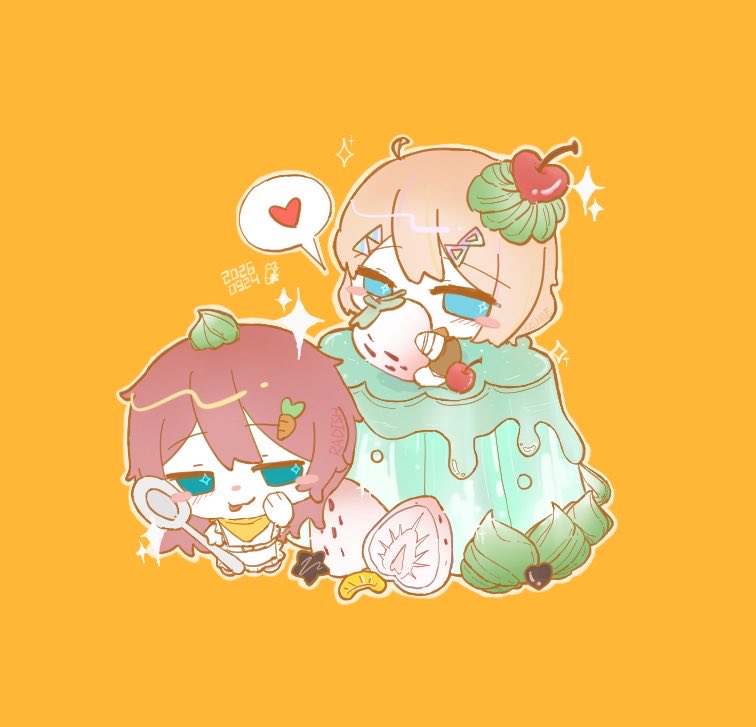 RADISHLstar's tweet photo. 美味！
#ART 

（模版来源@我如咕鸣） https://t.co/FpurQsoEzV