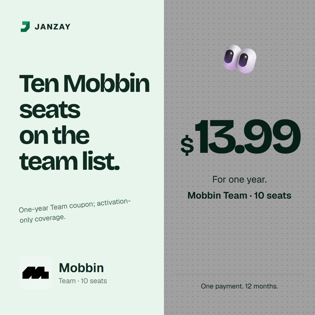 janzay_digital's tweet photo. 🎨 Build a shared design reference library!

👥 Mobbin Team for 10 seats
🗓️ 12 months • 💸 $13.99
🔑 Coupon for your own account

Get the offer 👇

https://t.co/SAOhBnsBtT

#Mobbin #UIDesign https://t.co/kEtKiEjv6m