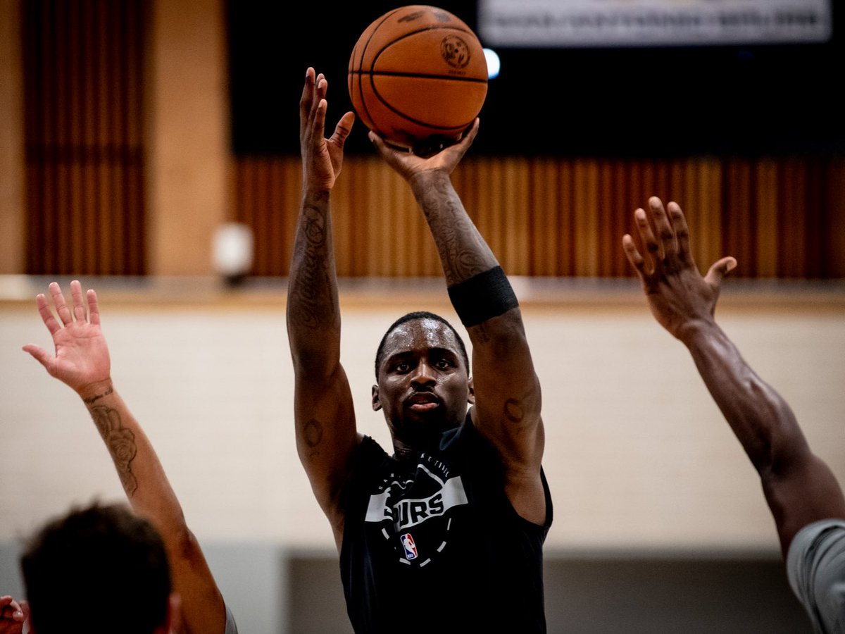 spurs's tweet photo. Training camp starts next week 👀 https://t.co/I2j0pxd9pB