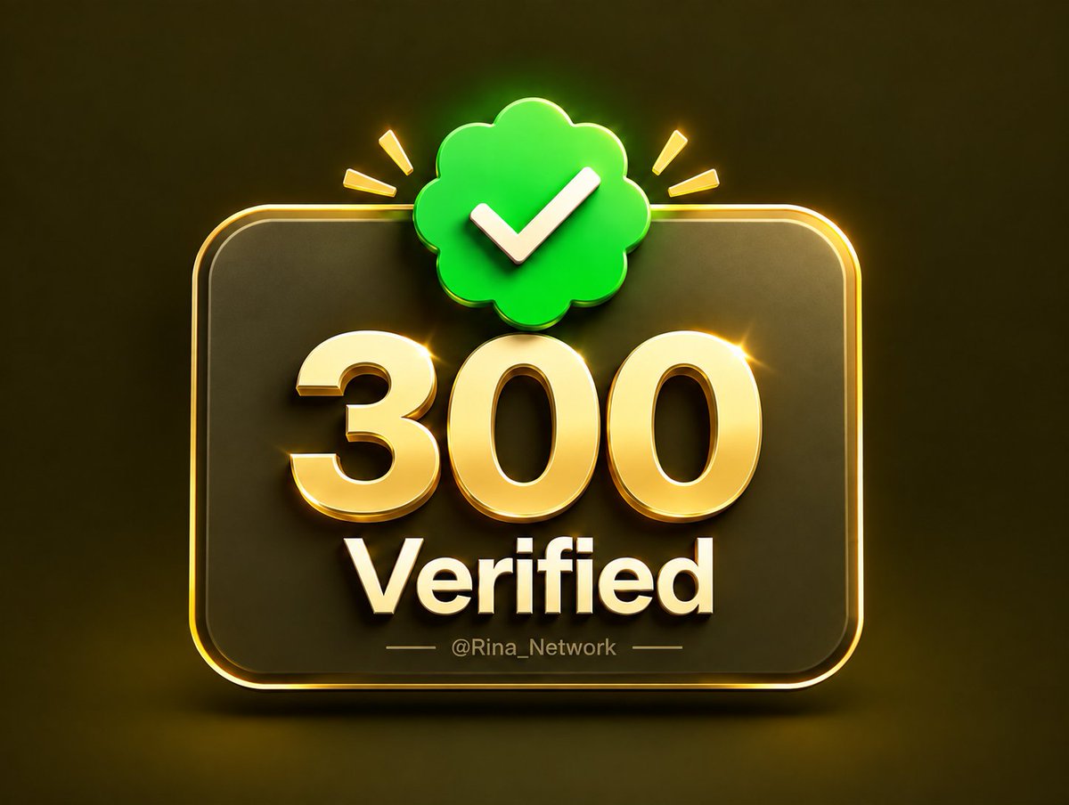 Rina_network's tweet photo. Want 300 verified connections ??

Say " HI " below 👇✅

Let's connect and grow together 🚀 https://t.co/yaf47GCPnD