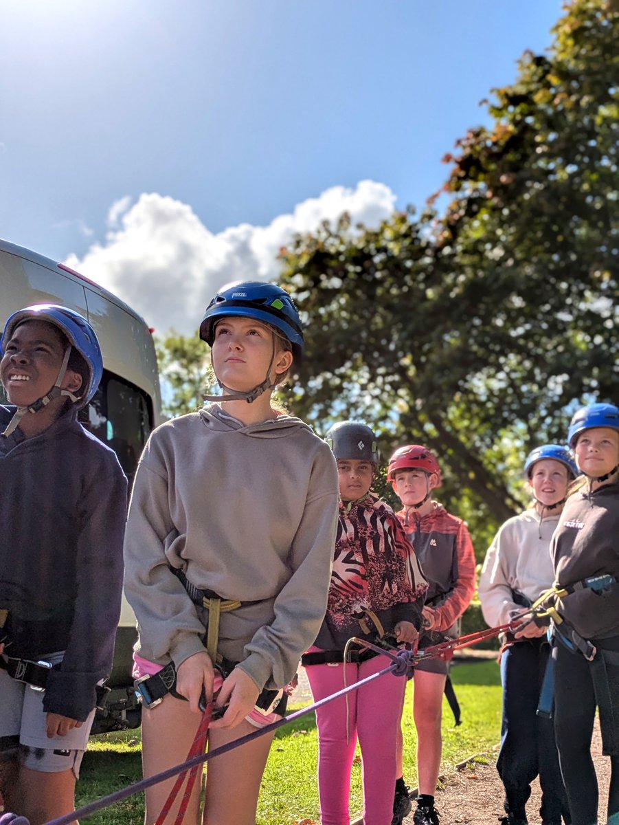 BlairvadachAndy's tweet photo. Day three with @BalornockPS and a morning spent on the @BlairvadachOEC #challengecourse followed by an afternoon's climbing in the sunshine! π
Great examples of teamwork, resilience and trying your very best today team! π
#BalornockBV26 https://t.co/81EdzumqKU