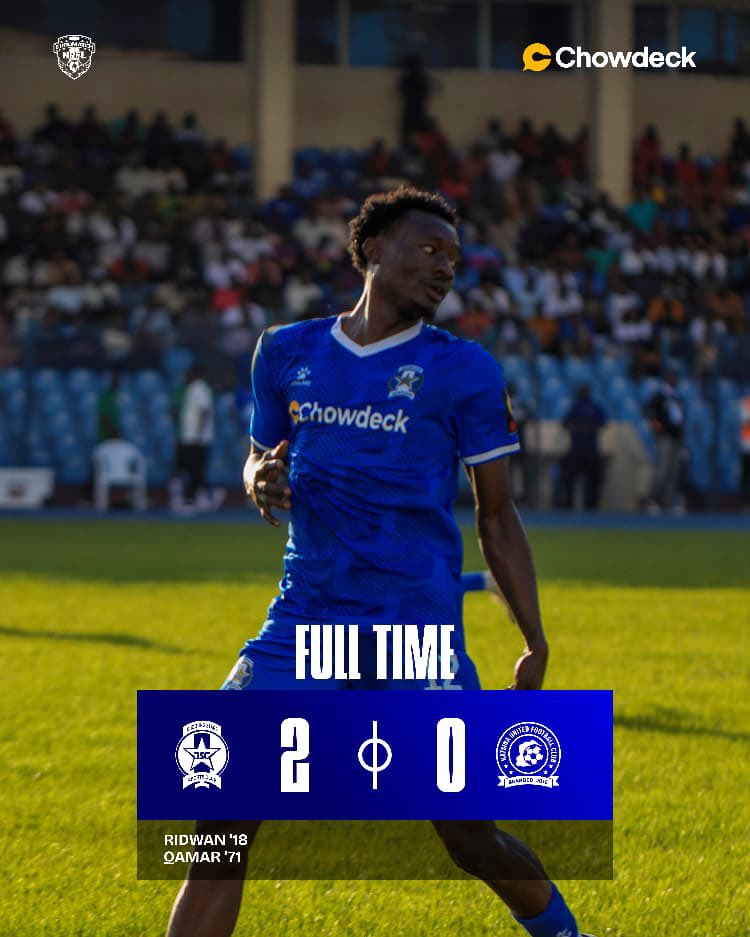 ShootingSc's tweet photo. FT : Shooting Stars SC 2 - 0 Katsina United. https://t.co/qzS7QA1qBV