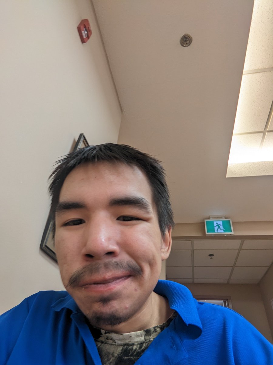 DavidKomak777's tweet photo. Just a work selfie lol https://t.co/C7G2YHDPS8