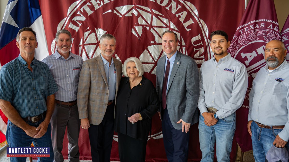 BartlettCockeGC's tweet photo. A #MilestoneMoment for our Laredo team! 🎓🔬 We’re proud to celebrate the completion of TAMIU’s Western Hemispheric Trade Center expansion and Health Sciences Education and Research Center, creating new spaces for learning, research and what comes next. #MakeItHappen https://t.co/mjDzJWTc6g