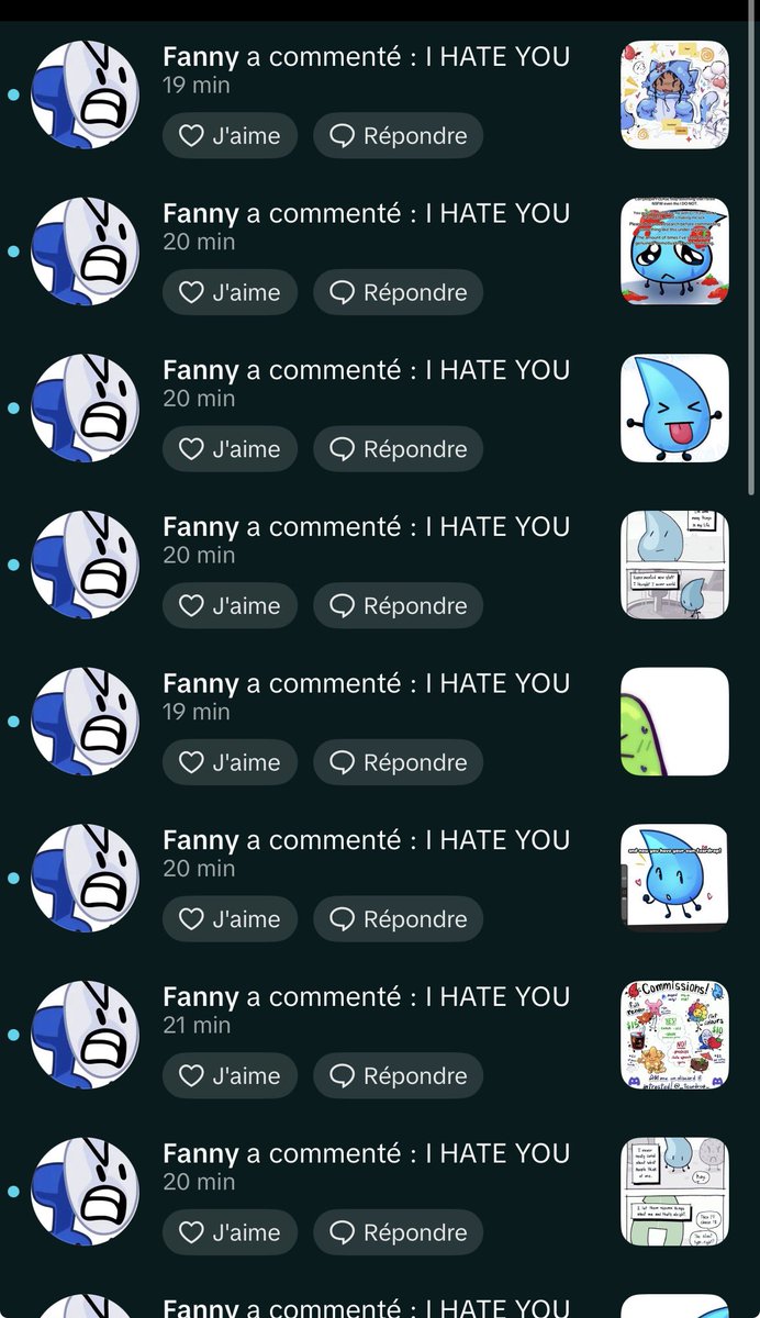 Teardrop_bfdi's tweet photo. who gave fanny a phone https://t.co/isVv6bXEpa