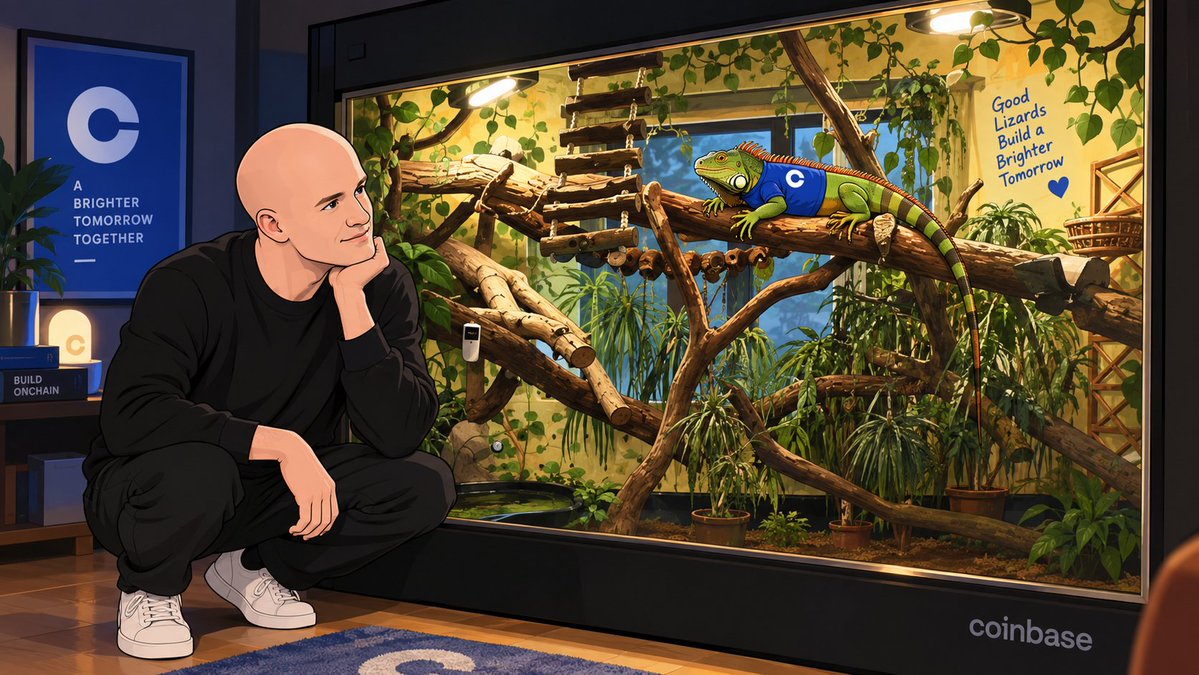 SPIKE_ONBASE's tweet photo. From Brian's home to our hearts. Hearing the story of the iguana Spike has brought life to the Base Community. 

We love Spike! 💙🦎 https://t.co/4t1ftGN2WG