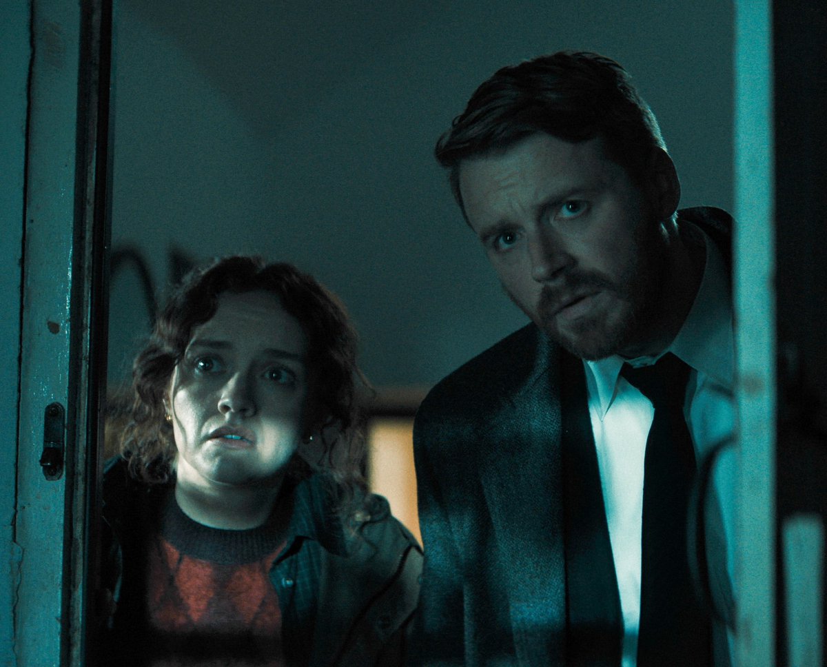 riverscoat's tweet photo. “I love working with Jack. He’s a very, very, very good actor and he’s very good at what he does and he’s very funny and he has just got a real knack for making whatever show he’s in, but also whatever scene he’s in, even better. I love working with him. I love watching him work” https://t.co/SrP8YG0W0J