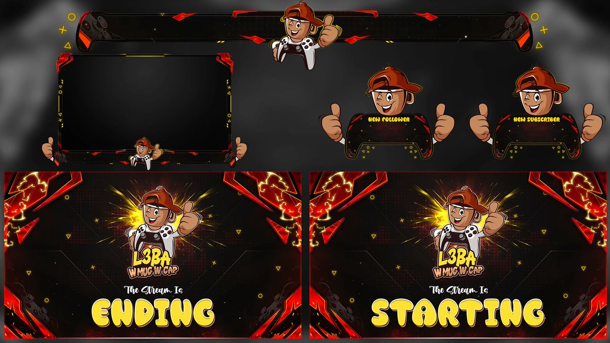 SamanthaDesignz's tweet photo. Your stream, your style.

HMU If anyone need/looking for someone Graphic designer, GFX artist, who do/make Logo, Banner, Thumbnail, Emotes, Sub badges, Overlay, Kick/Twitch packages, Stream Revamp/Branding, Illustration, Pixel art, 2D/3D Animation with UNLIMITED REVISIONS!🤍❤️🖤 https://t.co/nSdY1LjQT9