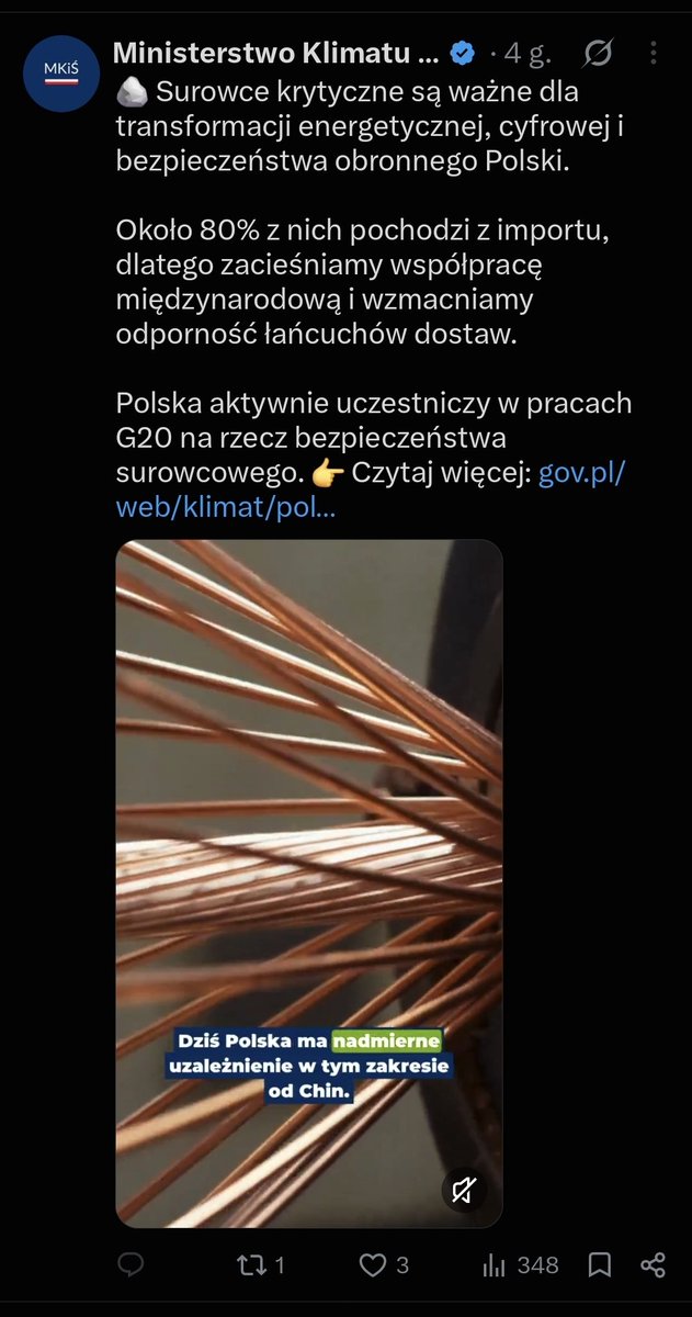 PPPw2020's tweet photo. Mamy zaszczyt być zablokowani w komentowaniu uprzejmym postów Ministerstwa Klimatu. Nadal stan hipnozy i brak decyzji o polskich zasobach strategicznych i geologicznych. Taka sytuacja ... https://t.co/OiHOq5W6xd