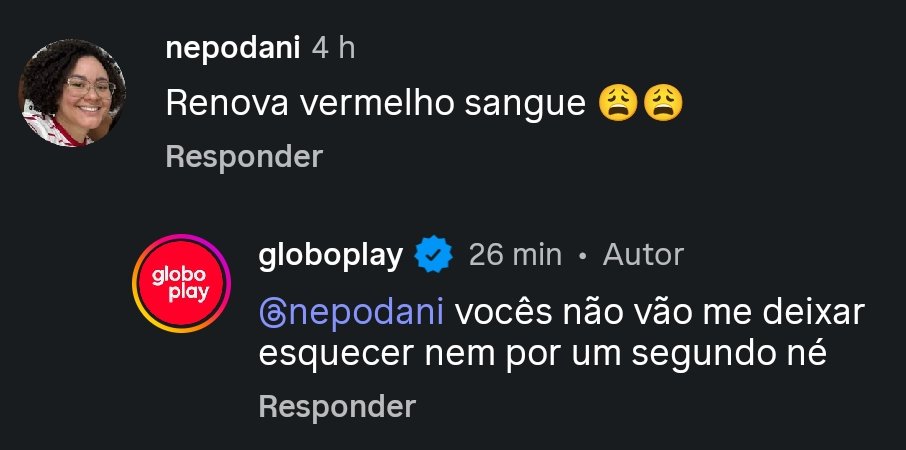 AninhaSupercorp's tweet photo. Se não for pra fazer barulho o fandom de VS nem começa...

RENOVA VERMELHO SANGUE 
#VemT3VermelhoSangue https://t.co/EvrLttrxok