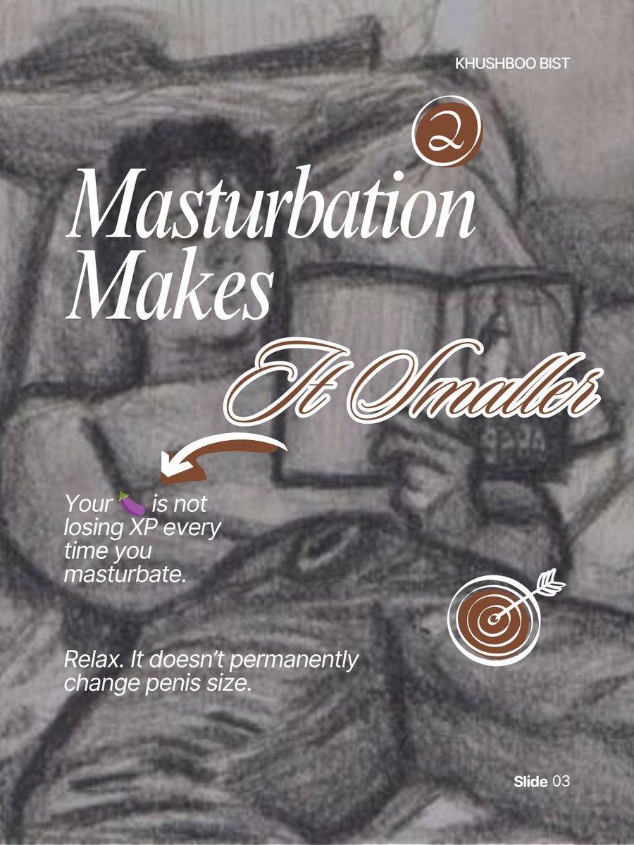 khushboobistt's tweet photo. Think you know the truth about penis size, masturbation, and enlargement? 👀
The internet has plenty of claims, but not all of them are trustworthy.
#penismyths #sexualhealth #menshealth #sexeducation #mythbusting https://t.co/rAszBZuDbM