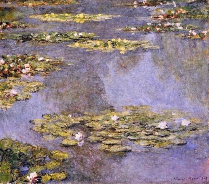 Havenlust's tweet photo. Shades of purple in Claude Monet’s paintings https://t.co/5Te78TmbTA