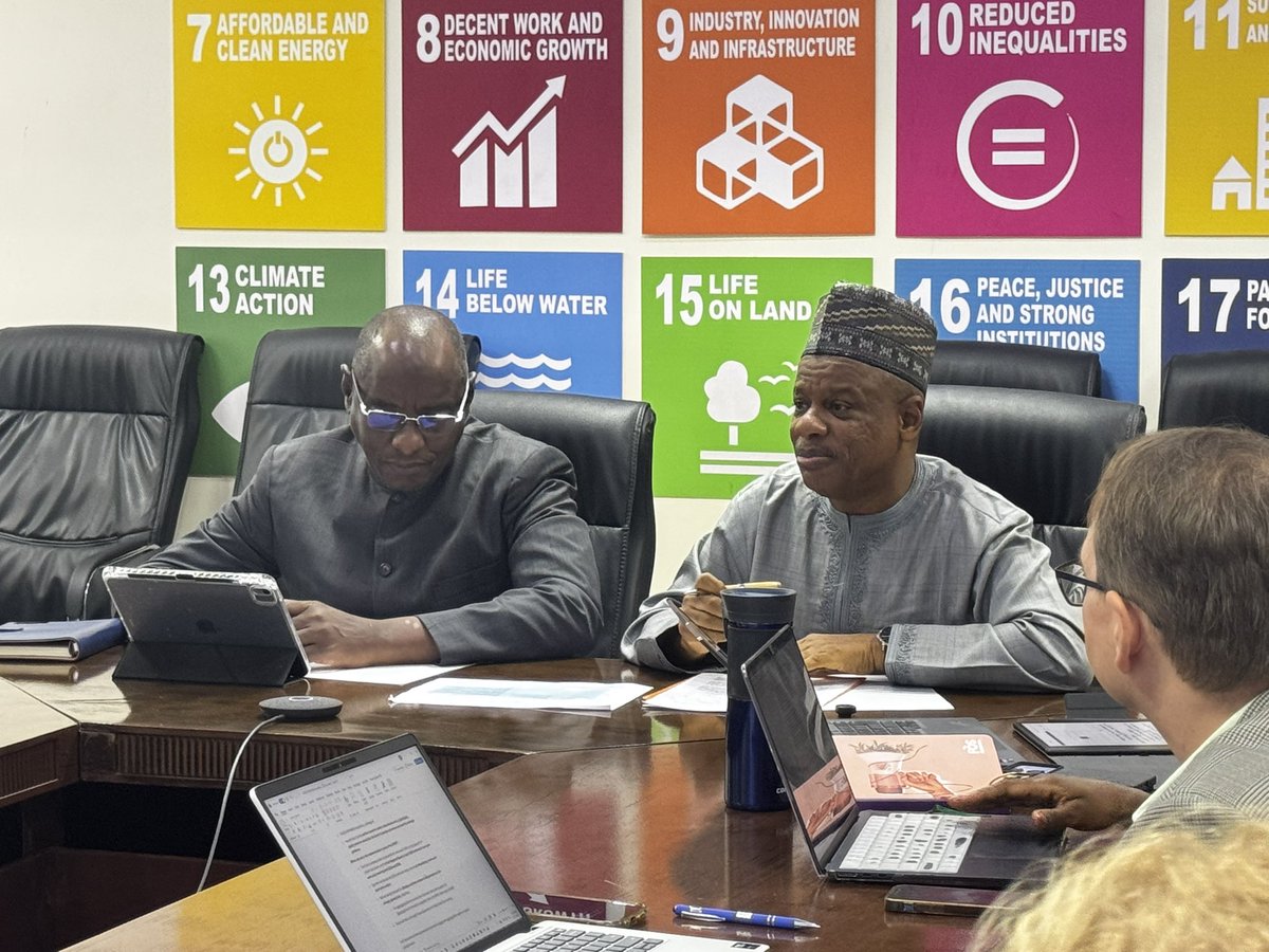 UNDPWACA's tweet photo. A steering committee meeting of the Special Multi-Partner Delivery Fund (SMDF) held on Sept 23 in the conference room at the UNDP sub-regional Hub for West and Central Africa, in Dakar, Senegal.

Several high-level participants including the Executive Secretary of the Lake Chad Basin Commission (LCBC), the UNODC  Regional Director and the IOM - UN Migration  Deputy Regional Director, as well as senior representatives from #Germany and #Sweden, attended.

@absoko Adama Bocar Soko, Acting Director of UNDP  WACA, welcomed the delegation, noting the significant progress made in establishing a results framework for the regional strategy for Stabilisation, Recovery and Resilience in the Lake Chad Basin region, while advancing the LCBC’s regional policy on Transitional Justice, #Recovery and #Reconciliation.

« It is particularly encouraging that we see growing emphasis on community perspectives, including community dialogues engaging hundreds of people across Cameroon, Chad, Niger and Nigeria, with over 700 participants ensures ownership, taking into consideration local realities. » Adama Bocar Soko highlighted. 

According to @I_Babani Amb. Ibrahim Babani, LCBC’s Executive Secretary, the regional strategy is helping to strengthen coordination and leadership while also supporting the transition from emergency response toward durable solutions and sustainable development.

#RegionalStabilization