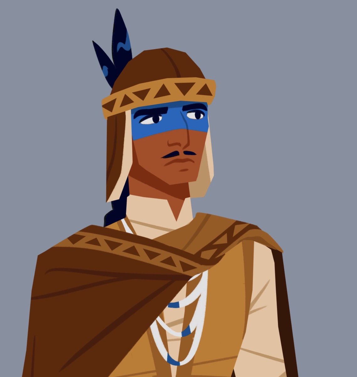 EpochSonder's tweet photo. Raiel the River knight in his tribal wear 🌟 https://t.co/ofLv6lrzg2