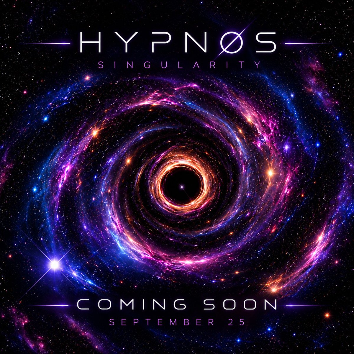 HYPNOSOUNDMUSIC's tweet photo. SINGULARITY — HYPNØS

Coming soon.
Out September 25

🎧 Pre-save / listen soon — link in bio

#Singularity #HYPNOS #MelodicTechno #ElectronicMusic #NewMusic https://t.co/I9UePJ3cwn