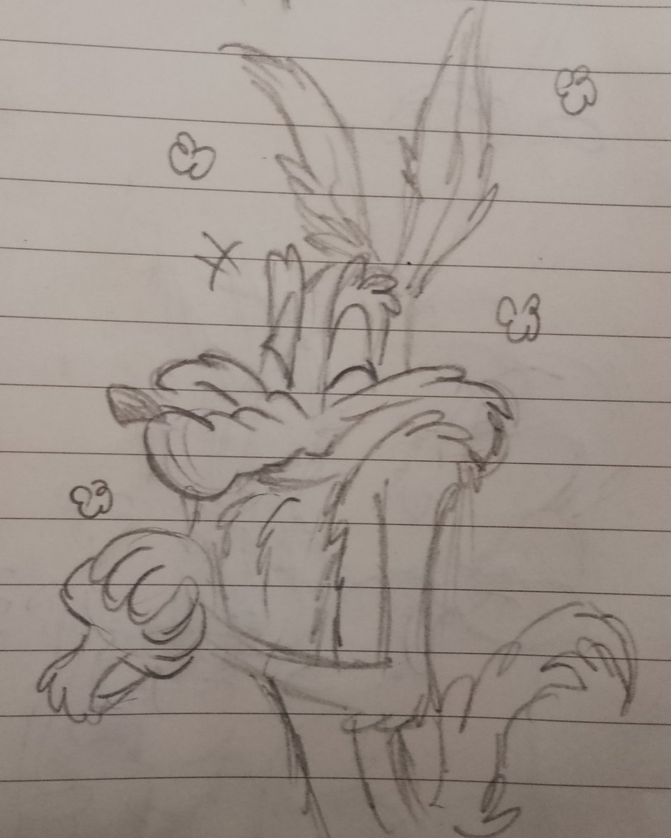 PolEsJade's tweet photo. No pude evitar dibujar corazones al dibujarlo 🥺
#coyotevsacme #cotote #loney #looneytones #cartoon https://t.co/NBzFANmsbo