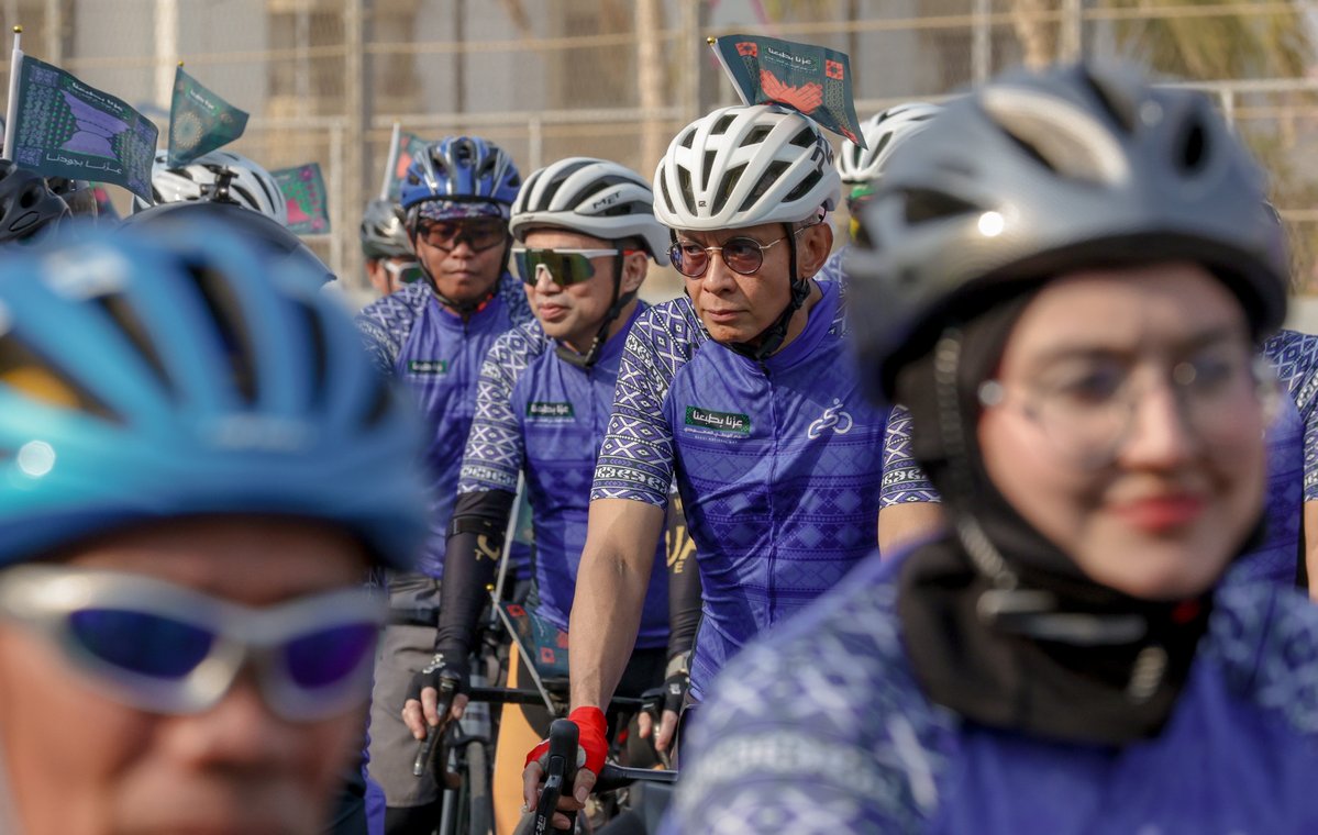 Saudi_Cycling's tweet photo. لحظات الاستعداد.. لفرحة وطن 🇸🇦

#اليوم_الوطني_السعودي https://t.co/vyIyassAMx