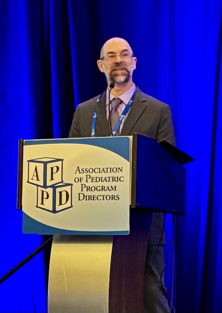 APPDconnect's tweet photo. @appdconnect 2026 Fall Annual Meeting is officially underway! A special moment to start our meeting as Dr. Michael Weisgerber delivered his first APPD Presidential presentation, welcoming attendees and providing an overview of APPD. #MedEd #Pediatrics #appdfallmeeting https://t.co/nsbQKST8L6