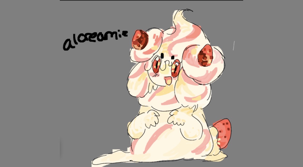 koryyyu's tweet photo. Alcreamie doodle 

im kinda irritated rn brouh

#Pokemonartㅤ #pokemonㅤㅤㅤ https://t.co/GMUyS8I5h7